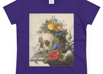 Vanitas Still Life by Herman Henstenburgh Women's Midweight Cotton Tee
