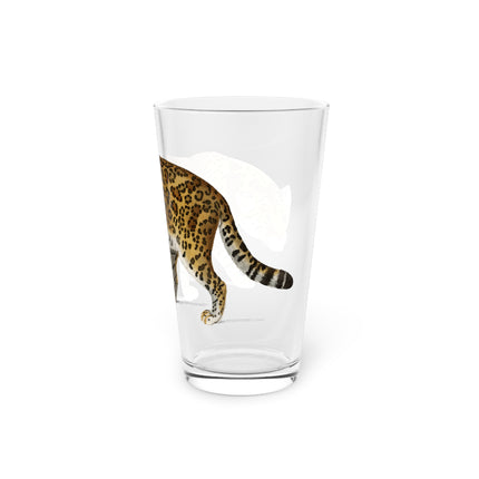 Jaguar by Charles Dessalines D' Orbigny Glass, 16oz