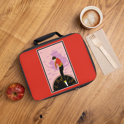 Woman Waiting for her Beloved at 1:59 by Kobayashi Kaichi Lunch Bag
