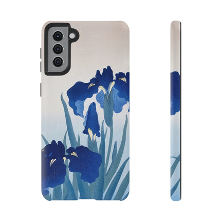 Iris Flowers by Ohara Koson Phone Cases