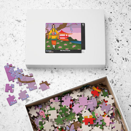 Elegance and Blooms Puzzle (110, 252, 520-piece)