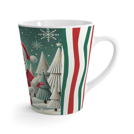 Santa's Joyful Night Latte Mug