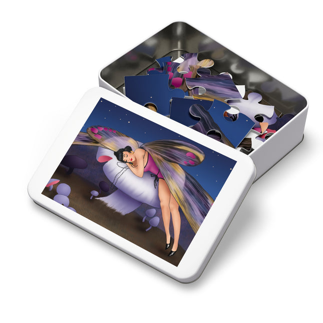 Slumbering Fairy on the Mushroom Jigsaw Puzzle (30, 110, 252-Piece)