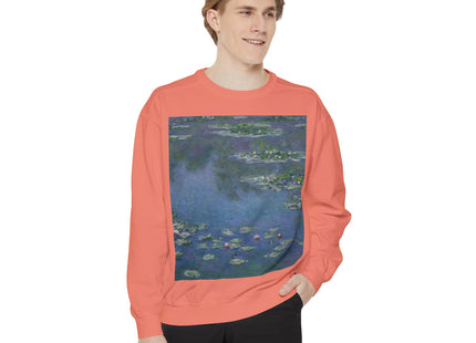 Water Lilies by Claude Monet Unisex Garment-Dyed Sweatshirt