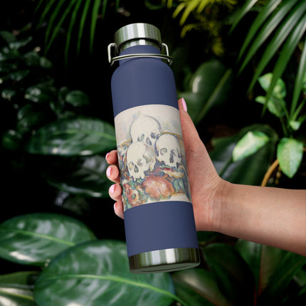 The Three Skulls by Paul Cézanne Copper Vacuum Insulated Bottle, 22oz