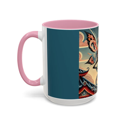 Dragon Fairy of the Temple Colorful Mugs (11oz, 15oz)