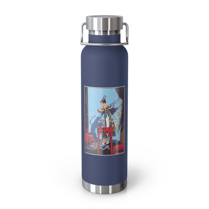 A Visual Journey by Umberto Brunelleschi Copper Vacuum Insulated Bottle, 22oz