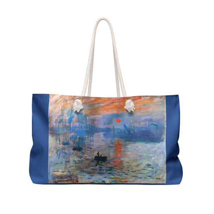 Sunrise by Claude Monet Weekender Bag