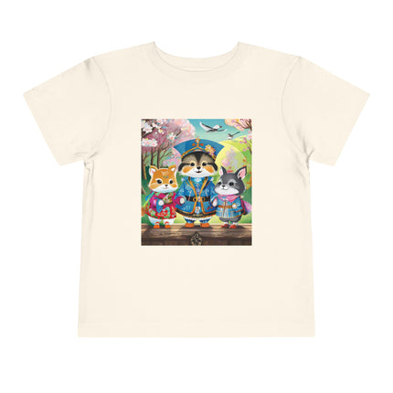 Fluffy Explorers Toddler Short Sleeve Tee