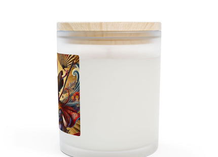 Theatrical Mouse on a Mission Frosted Glass Candle, 11oz