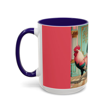 The Salon Rooster Colorful Mugs (11oz, 15oz)