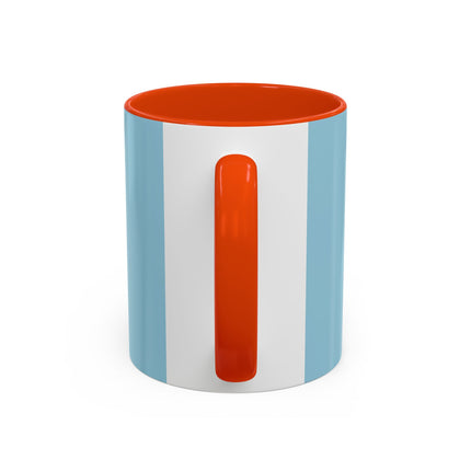 ☕🎄 Christmas Tea In The Snow Garden Colorful Mug – Art Deco Holiday Friendship