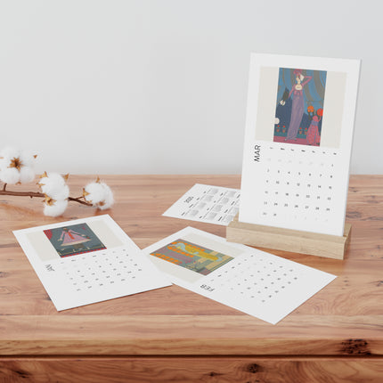 Georges Lepape Art Deco Collection Desk Calendar (2025)