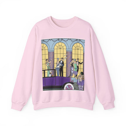 Au Revoir by George Barbier Heavy Blend™ Crewneck Sweatshirt