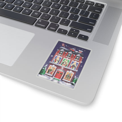 A Christmas Eve Celebration Kiss-Cut Stickers (4 Sizes)