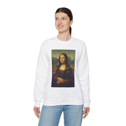 Mona Lisa by Leonardo da Vinci Unisex Heavy Blend™ Crewneck Sweatshirt