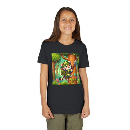 Stealthy Stripes Youth Short Sleeve Tee