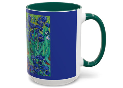 Irises by Vincent Van Gogh Colorful Mugs (11oz, 15oz)