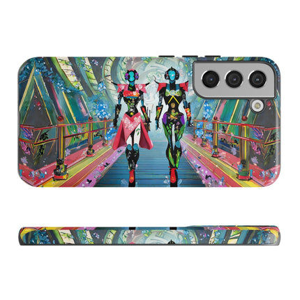 Cyber Punk Robot Models Phone Cases