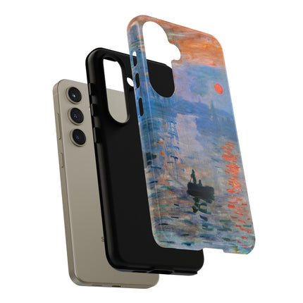 Sunrise by Claude Monet Phone Cases