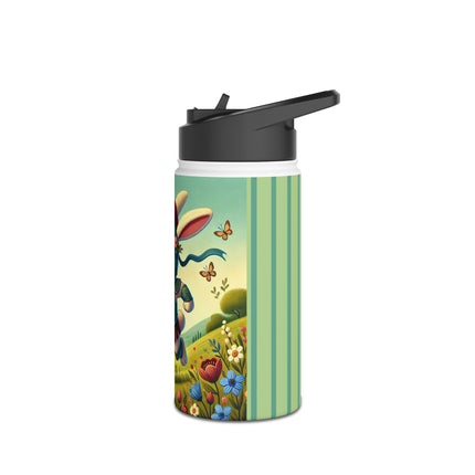 Rabbit Gladiator Stainless Steel Water Bottle, Standard Lid