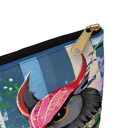 Cyberpunk Owl & Raven Pencil Case