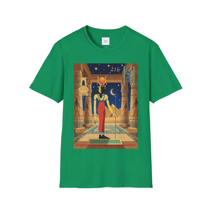 Bastet Egyptian Cat Goddess T-Shirt – Joy, Protection & Feline Grace