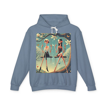 Whispers on the Spring Lightweight Hooded Sweatshirt