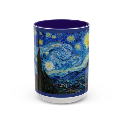 The Starry Night by Vincent Van Gogh Colorful Mugs (11oz, 15oz)