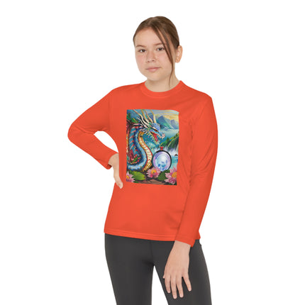 Wisdom's Guardian Youth Long Sleeve Competitor Tee – Dragon Magic & Ancient Wisdom