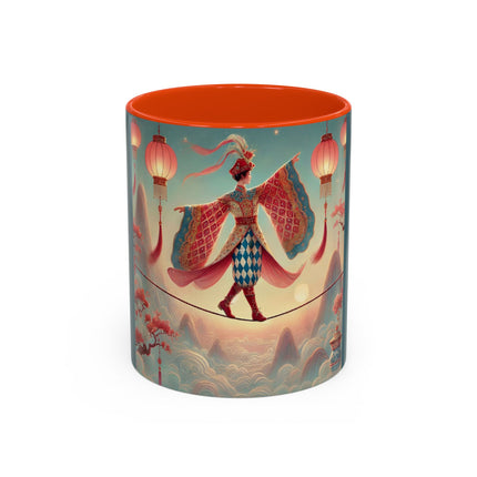 The Lantern Walker Colorful Mugs (11oz, 15oz)