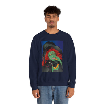 Mirror, Mirror A Witch's Touch Women’s Unisex Heavy Blend™ Crewneck Sweatshirt