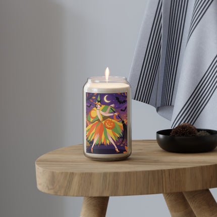 🎃🧙 The Witch Of Jack-O'-Lantern Hollow Scented Soy Candle – Whimsical Halloween Charm
