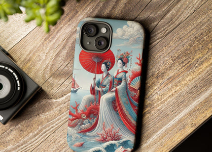 Ladies by the Quiet Sea Phone Cases