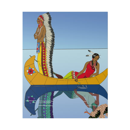 Le Long du Missouri – George Barbier’s Poetic Art Deco Scene