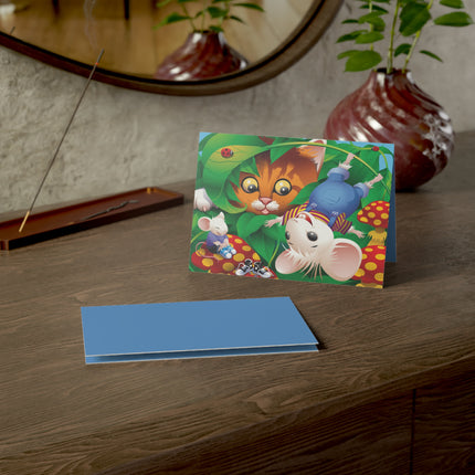 Whimsical Adventure Greeting Cards (1, 10, 30, and 50pcs)