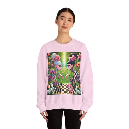 Spring Gambit: A Fairy’s Move Heavy Blend™ Crewneck Sweatshirt