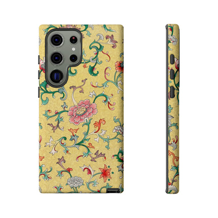Flower Illustration by Owen Jones Phone Cases