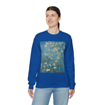 Almond Blossom by Vincent van Gogh Heavy Blend™ Crewneck Sweatshirt