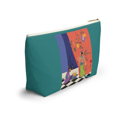 Midnight Arabian Reverie Cosmetic Bag – Exotic Elegance & Mystical Enchantment