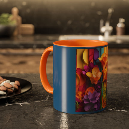 The Graceful Freesia Colorful Mugs (11oz, 15oz)