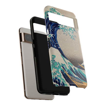 The Great Wave off Kanagawa by Katsushika Hokusai Phone Cases