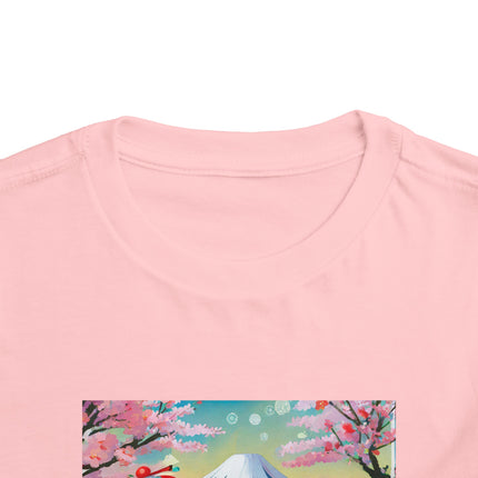 Rainy Day Ducks Toddler Short Sleeve Tee