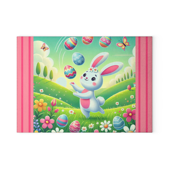 Easter Bunny’s Glass Cutting Board