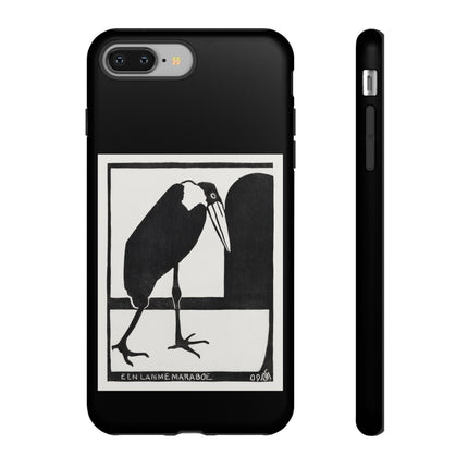 A Lame Marabou by Samuel Jessurun de Mesquita Phone Cases