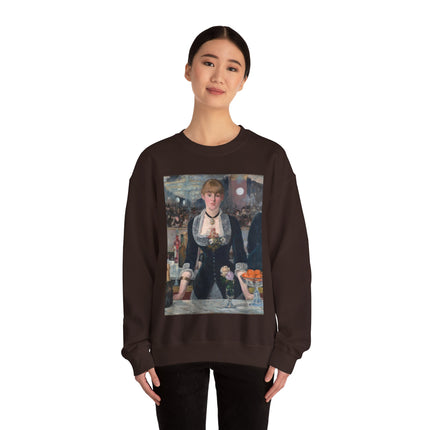 A Bar at the Folies-Bergère by Edouard Manet Heavy Blend™ Crewneck Sweatshirt