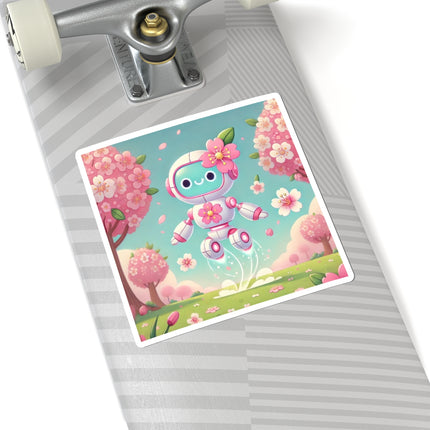 Sakura Sentinel Kiss-Cut Stickers (4 Sizes)