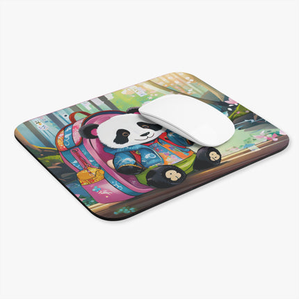 Baby Panda Mouse Pad, Rectangle