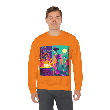 Dance of the Skeleton Ballerinas Unisex Heavy Blend™ Crewneck Sweatshirt