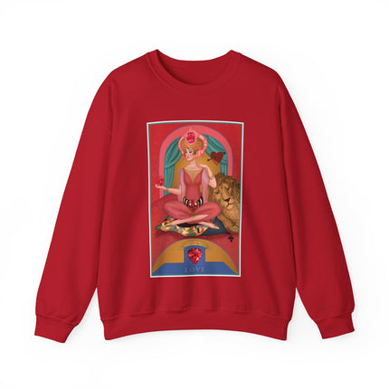 July & Ruby (from the Gem Series) by Sofia Chiostri Heavy Blend™ Crewneck Sweatshirt